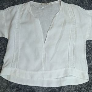 Zara ladies white blouse